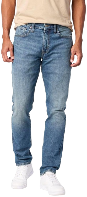Womens Modern Bootcut Jeans Mid-Rise Stretch